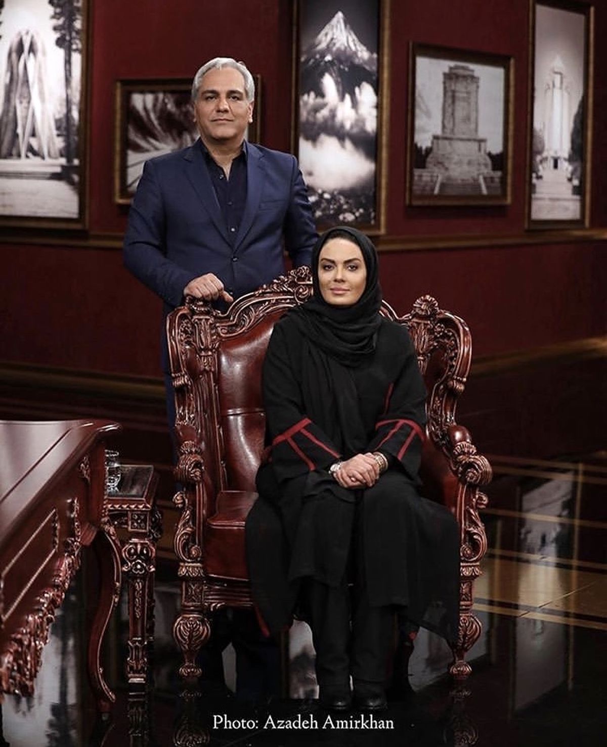 سارا خوئینی ها میهمان دورهمی شد + عکس