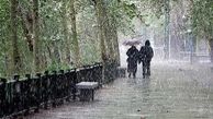 باران در 14 استان می‌بارد