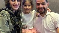 کمال کامیابی‌نیا در کنار همسر و دخترش + عکس 