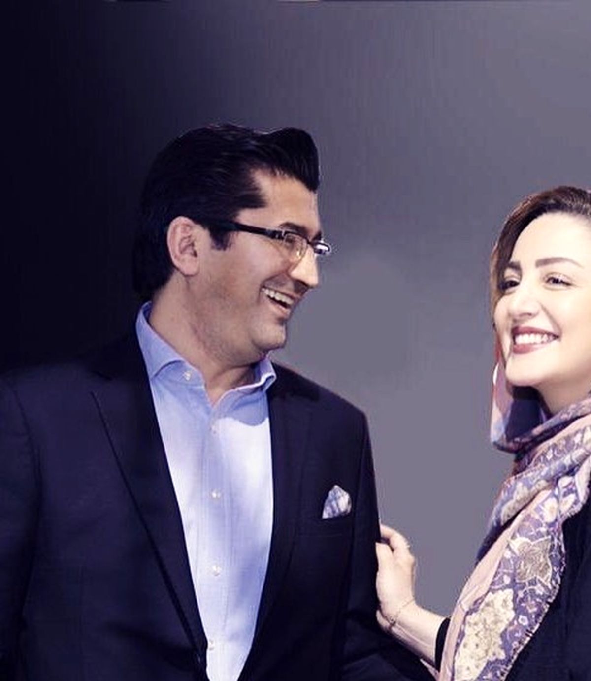 خنده مستانه شیلا خداداد با آقای دکتر+عکس