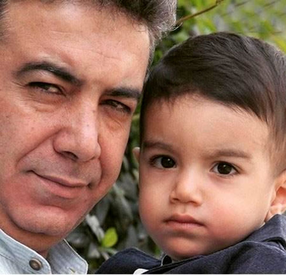 حسن شکوهی و نوه کوچولو بامزه اش+عکس