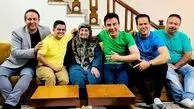 امیرمحمد مهمان خانه عمو پورنگ و مادرش+عکس