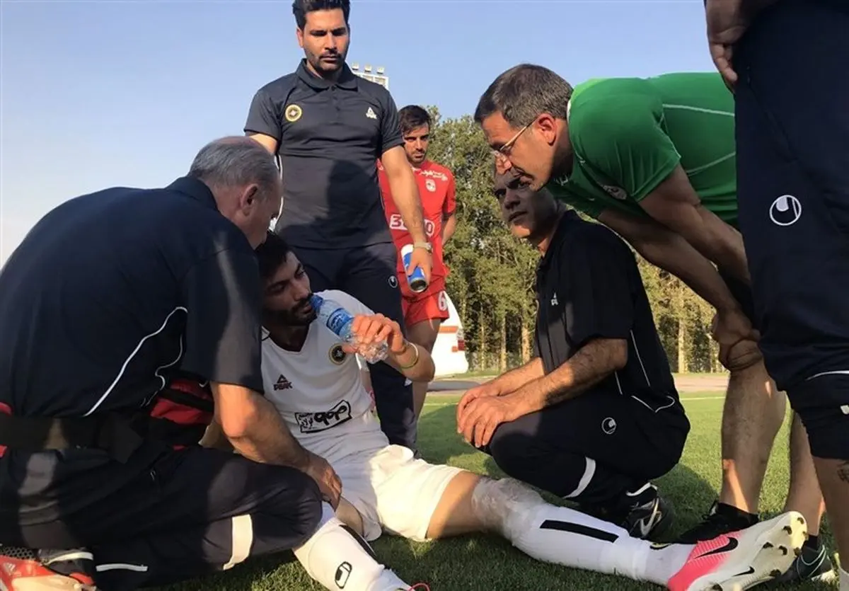 آقایی دچار مصدومیت شدید شد
