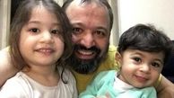 علی صالحی و خواهرزاده هایش + عکس