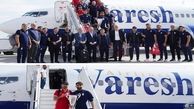 بازگشت تیم ملی فوتبال با جام قهرمانی به کشور