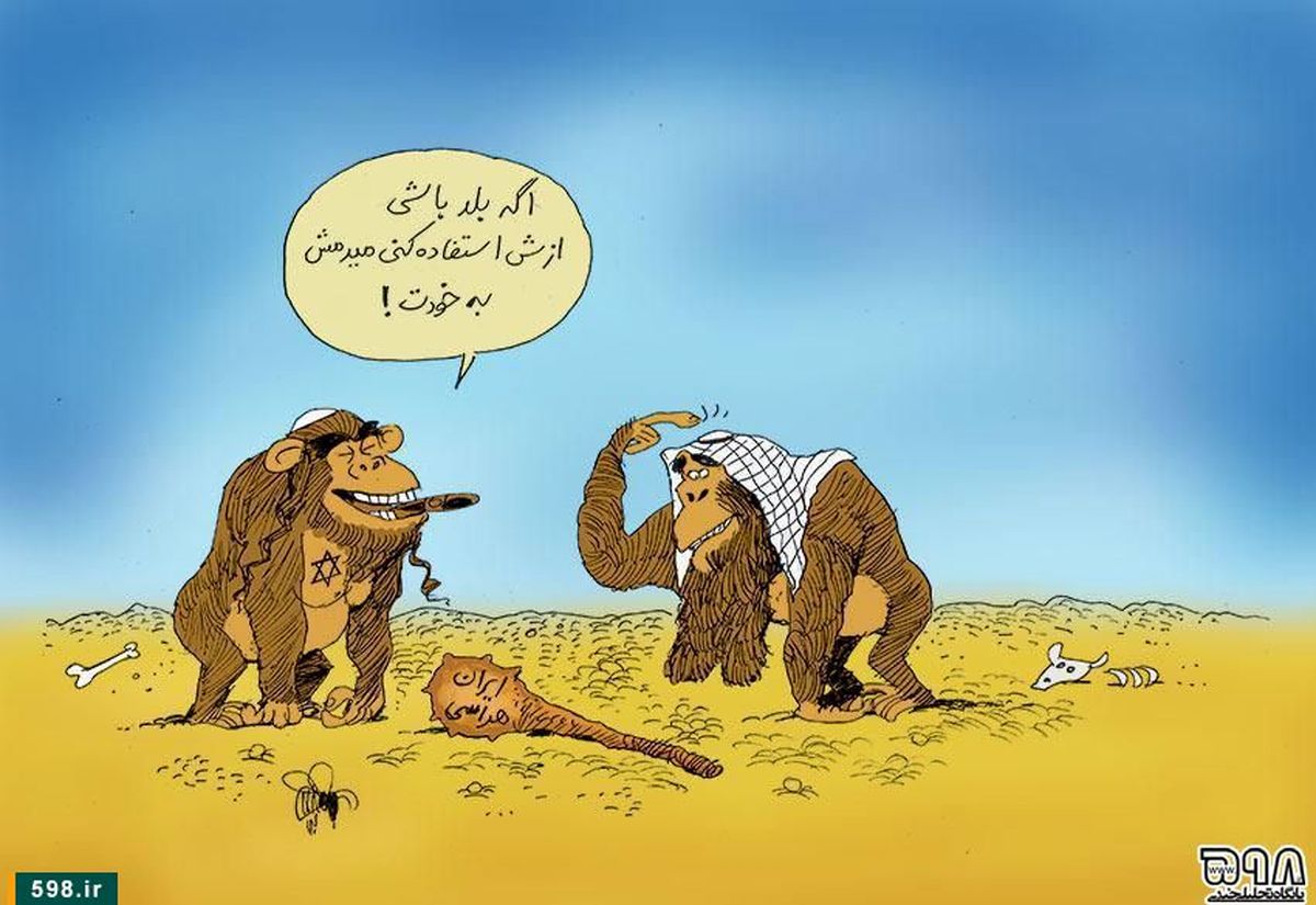 ایران هراسی سعودی!/کاریکاتور