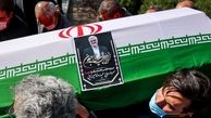 تشییع پیکر مطهر سردار شهید «حمیدرضا میرزایی»