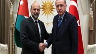 اردوغان با نخست‌وزیر اردن دیدار کرد