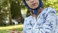 لباس تابستونی جوانه دلشاد در پارک + عکس