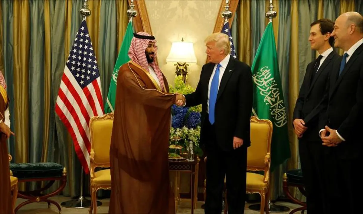 سایه روشن روابط ترامپ و بن سلمان