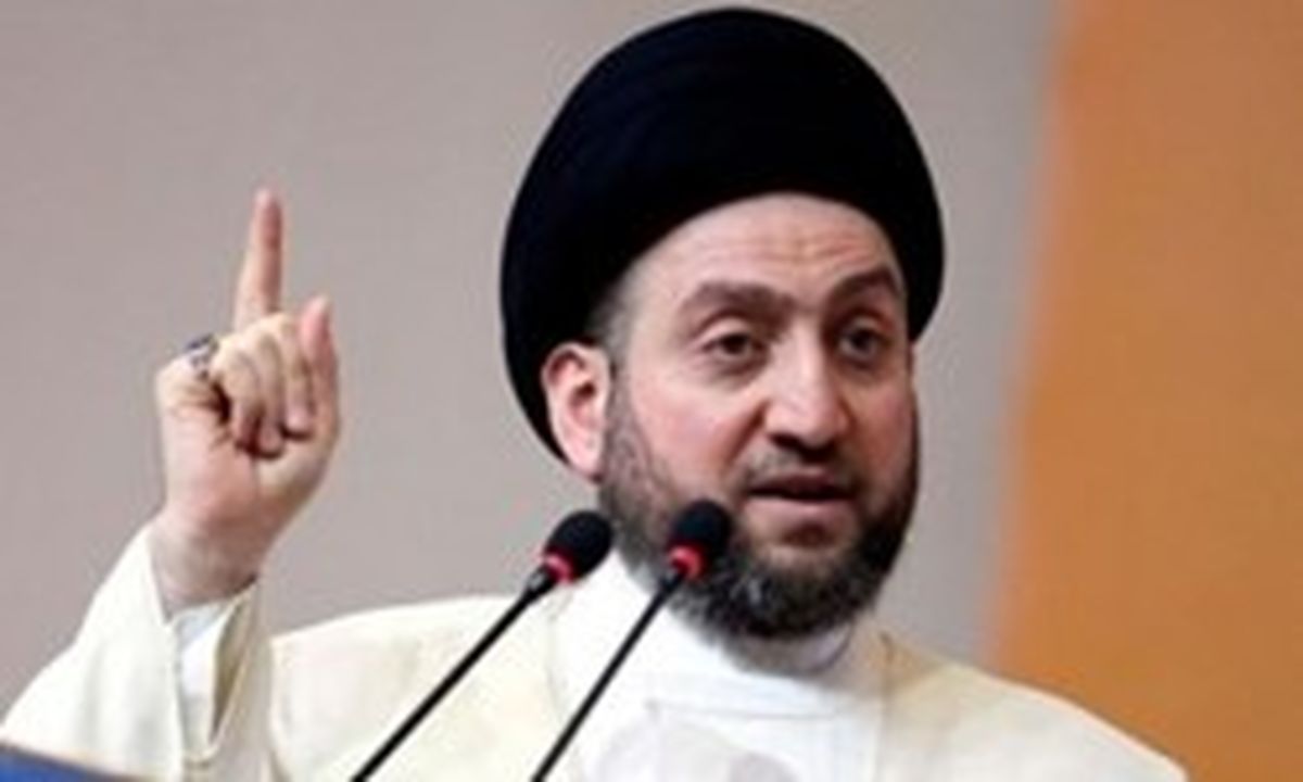 عمار حکیم: می‌خواهند دموکراسی را با طناب «تقلب» حلق‌آویز کنند
