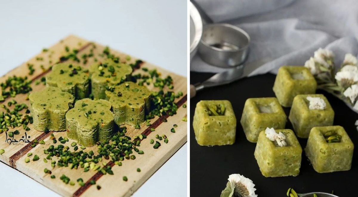 طرز تهیه حلوای پسته ارومیه با ساده ترین مواد اولیه