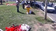 بازار سیاه دست فروشان مقابل ورزشگاه آزادی