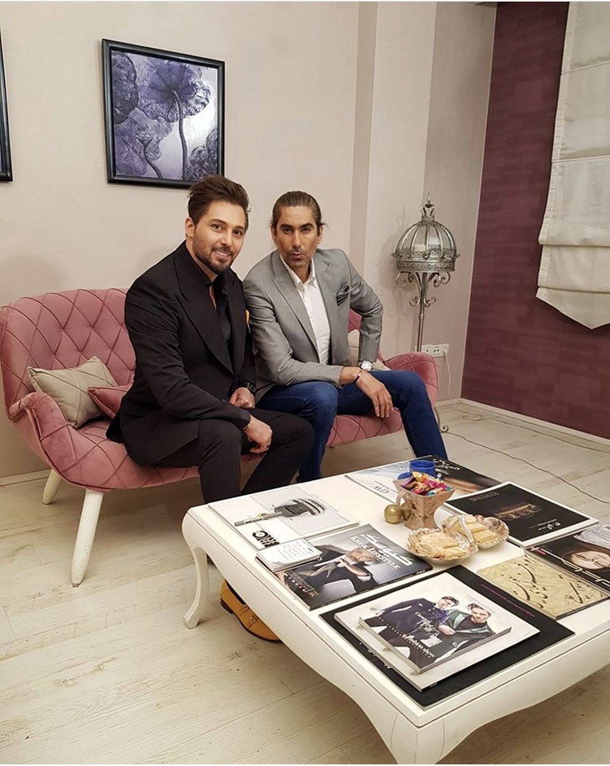 استایل رسمی دانیال عبادی و دوستش + عکس