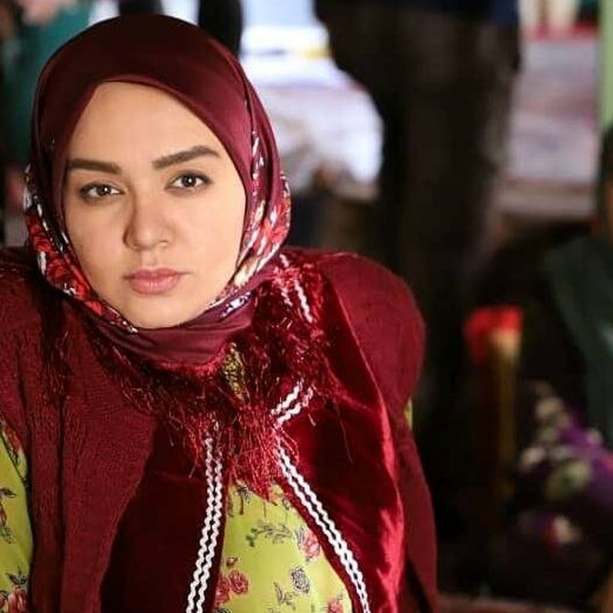 سلفی ماشینی بازیگر معروف زن/ عکس