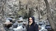 طبیعت گردی شبنم‌قلی خانی در پاییز + عکس