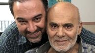 برزو ارجمند در آغوش بازیگر مشهور + عکس