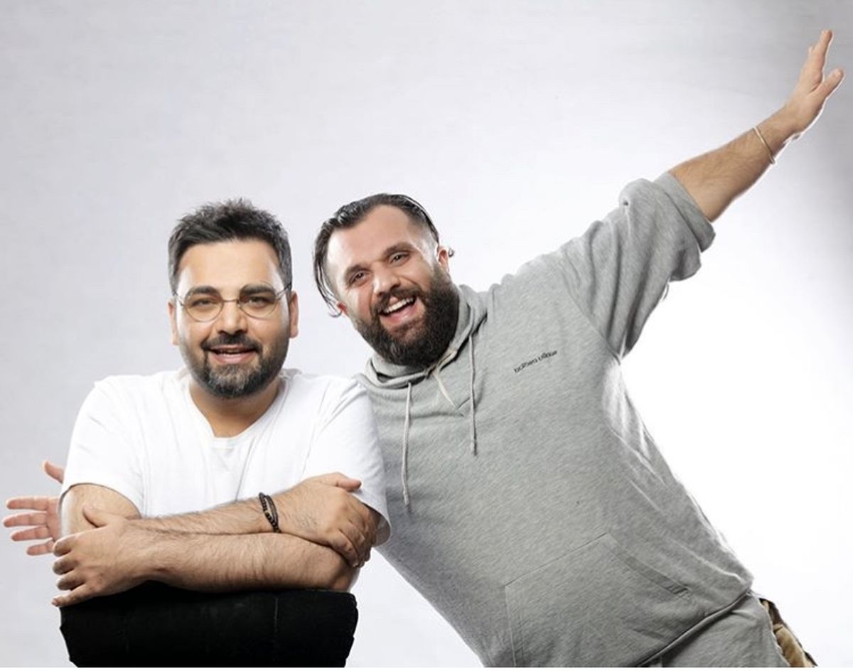 حال خوب احسان علیخانی و دوستش + عکس