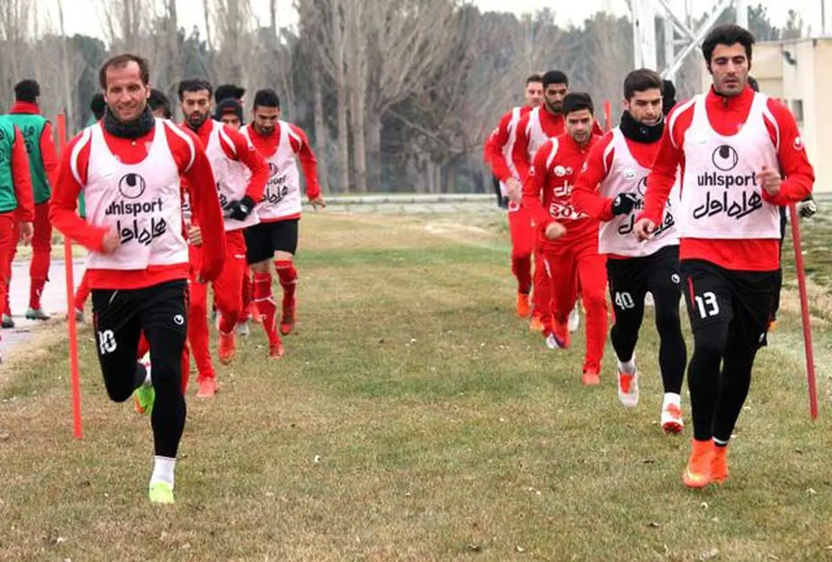 چهار بازیکن غایب در تمرین پرسپولیس
