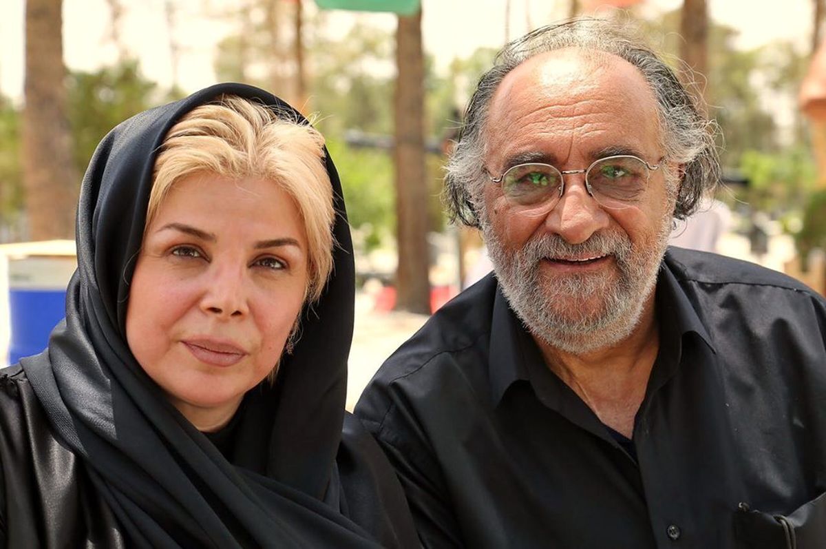 حشمت فردوس و همسر مرحومش+عکس