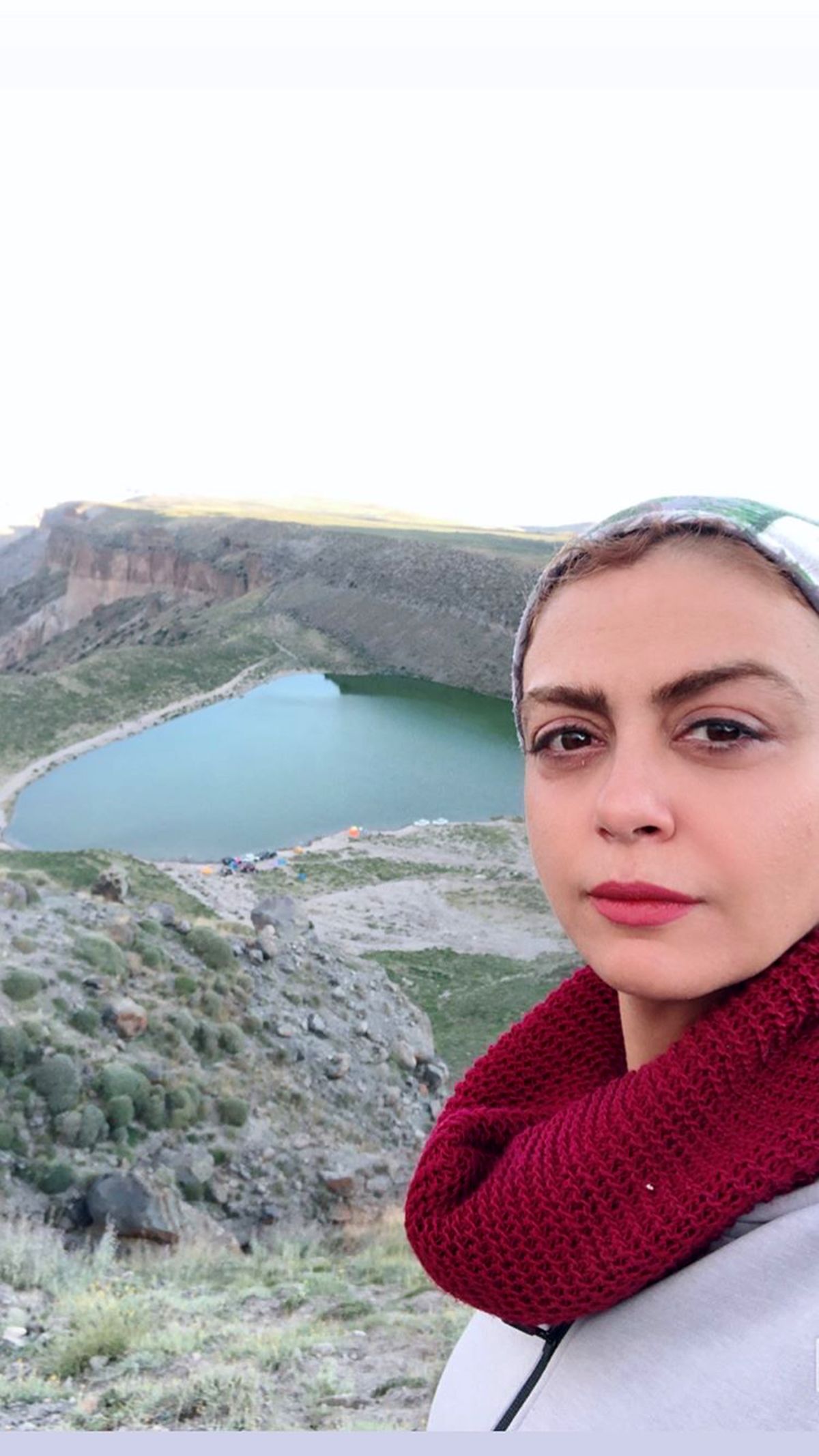 طبیعت گردی شبنم فزشادجود + عکس