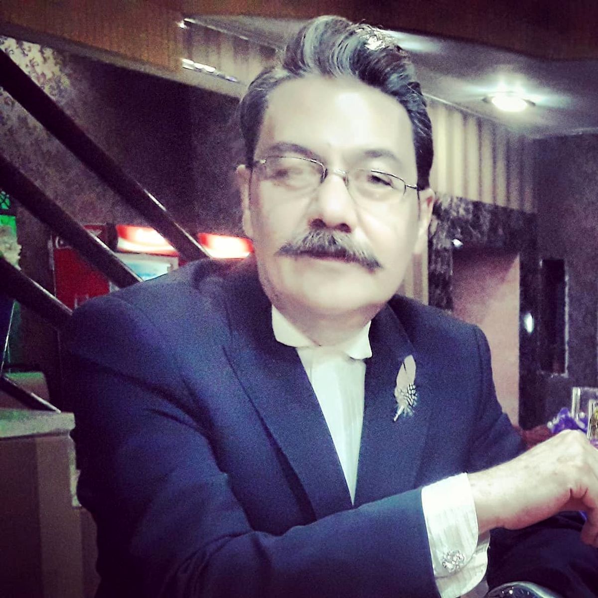 آرامش لذت بخش زندگی آقای گوینده+عکس