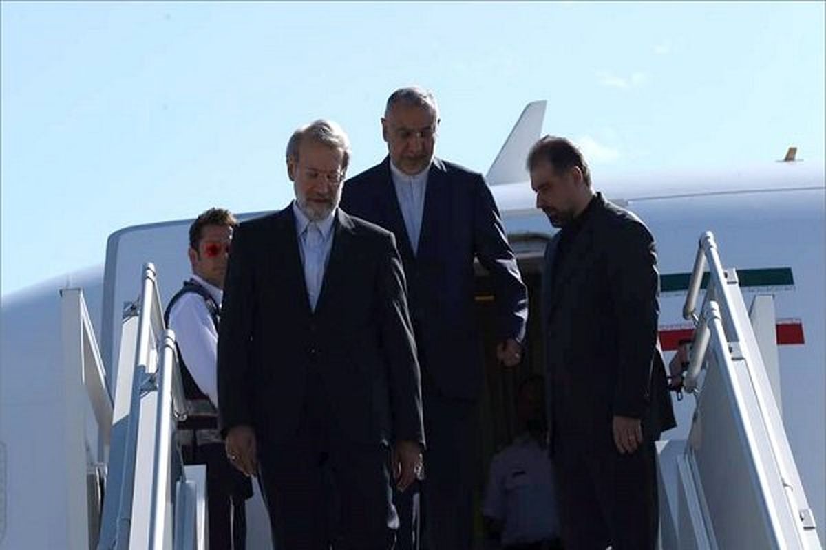 لاریجانی وارد ترکیه شد