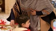 عکس جدید همسر مهران غفوریان و دخترش