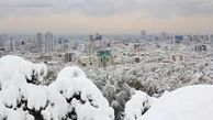 تهران برفی می‌شود