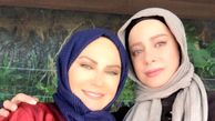 تبریک شراره رخام به لعیا زنگنه در جشنواره جام جم