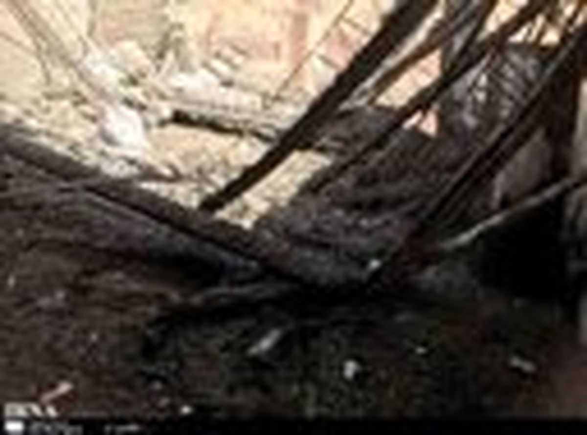 ریزش سقف خوابگاه دانشگاه شیراز 