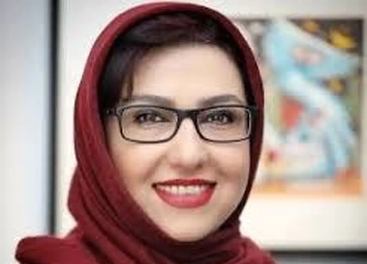معصومه کریمی در یک روز برفی /عکس