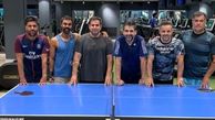 تنیس بازی حمید گودرزی به همراه دوستان بازیگرش + عکس
