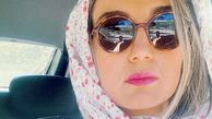 سلفی حدیث میرامینی در ماشینش+ عکس