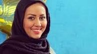 فرش پر نقش و نگار دل خانم مجری