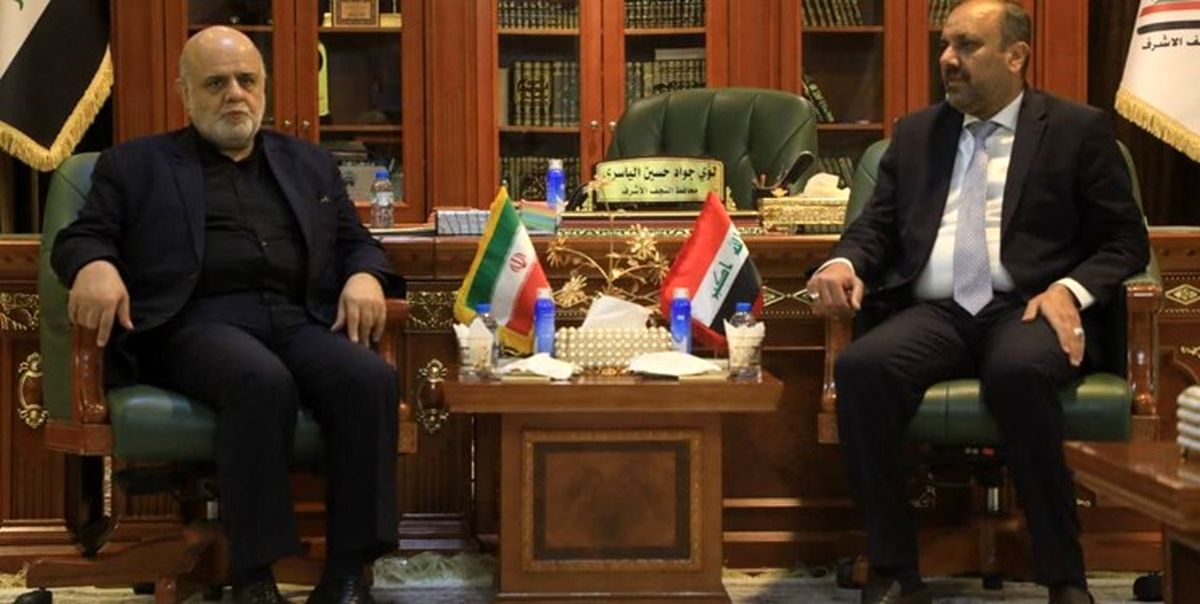 رایزنی ایرج مسجدی با استاندار نجف اشرف