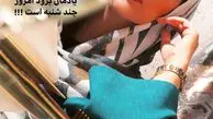 لیلا اوتادی در رستوران + عکس