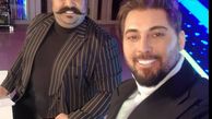 دانیال عبادی و خواننده مشهور در بک استیج + عکس