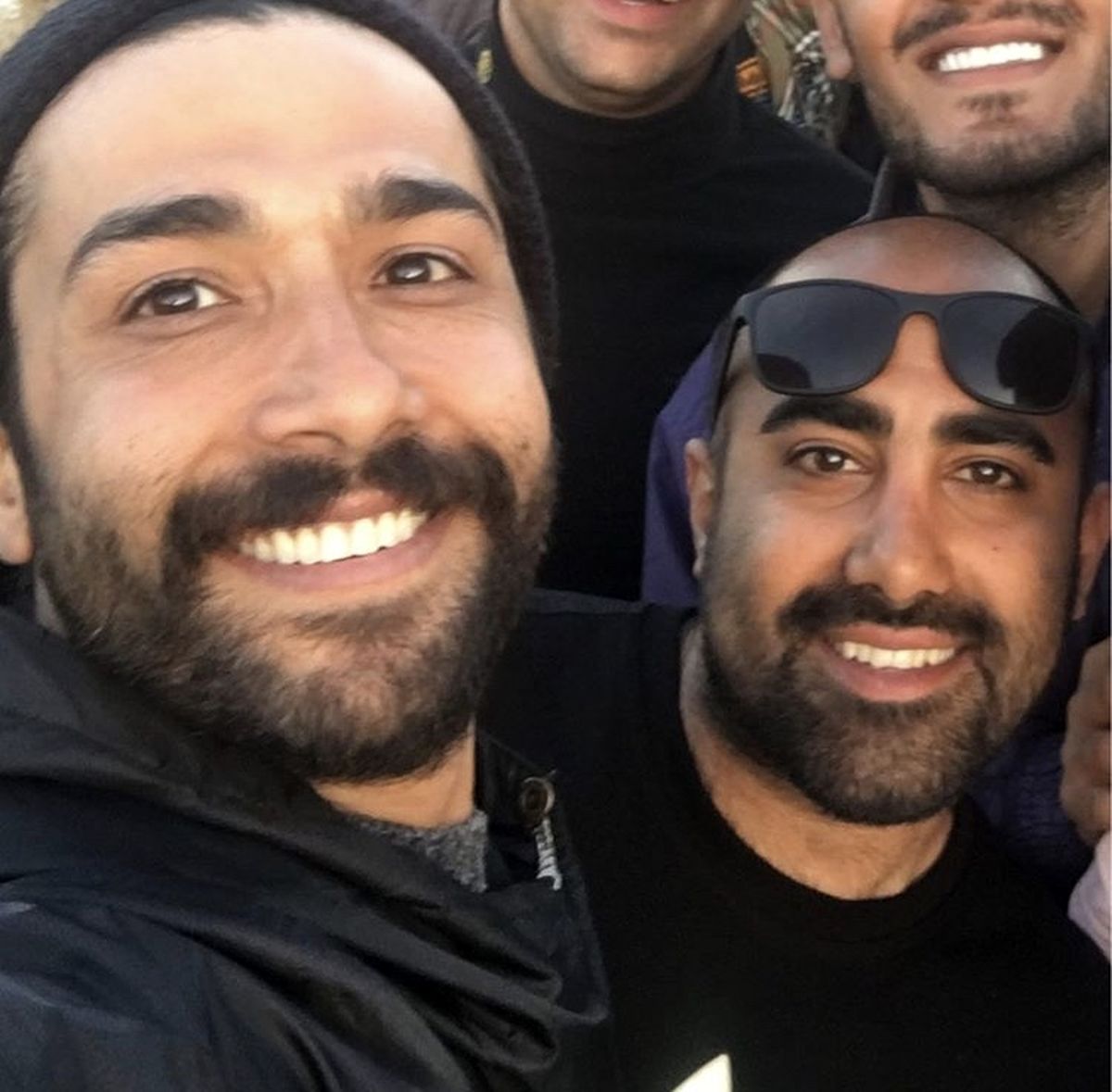 سلفی حسین مهری با دوستش + عکس