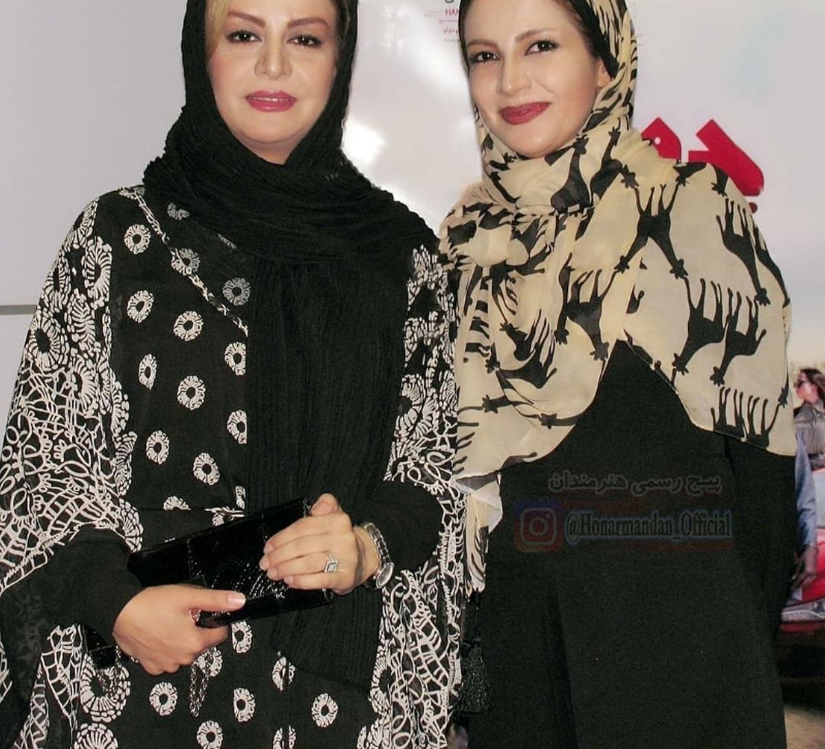 خواهران بازیگر و زیبای زارعی
