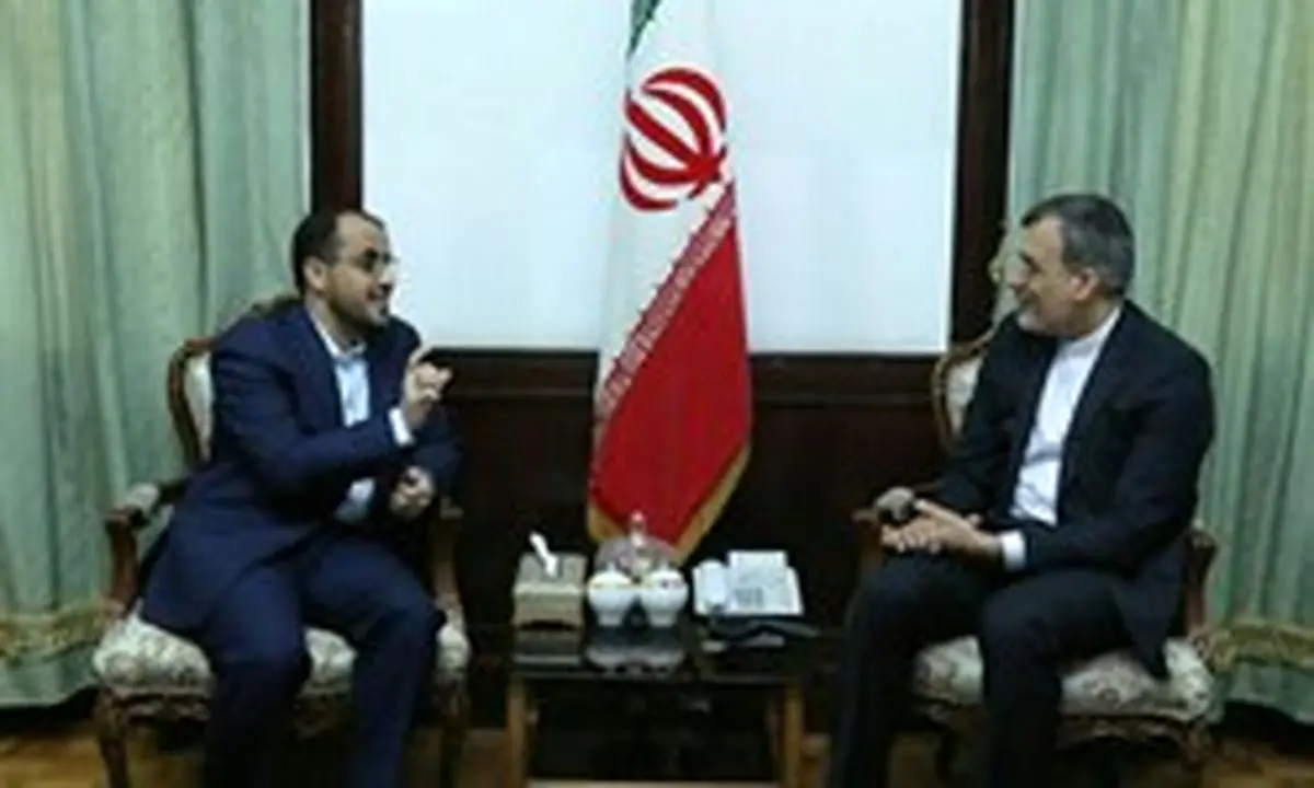 دیدار مذاکره کننده ارشد انصارالله یمن با جابری انصاری
