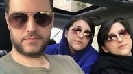 عکس جدید باربد بابایی با دوقلوهایش