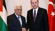 اردوغان با محمودعباس دیدار کرد