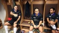اسطوره های خوش تیپ فوتبال ایران و پرسپولیس در افتتاحیه جام ملت های آسیا + عکس