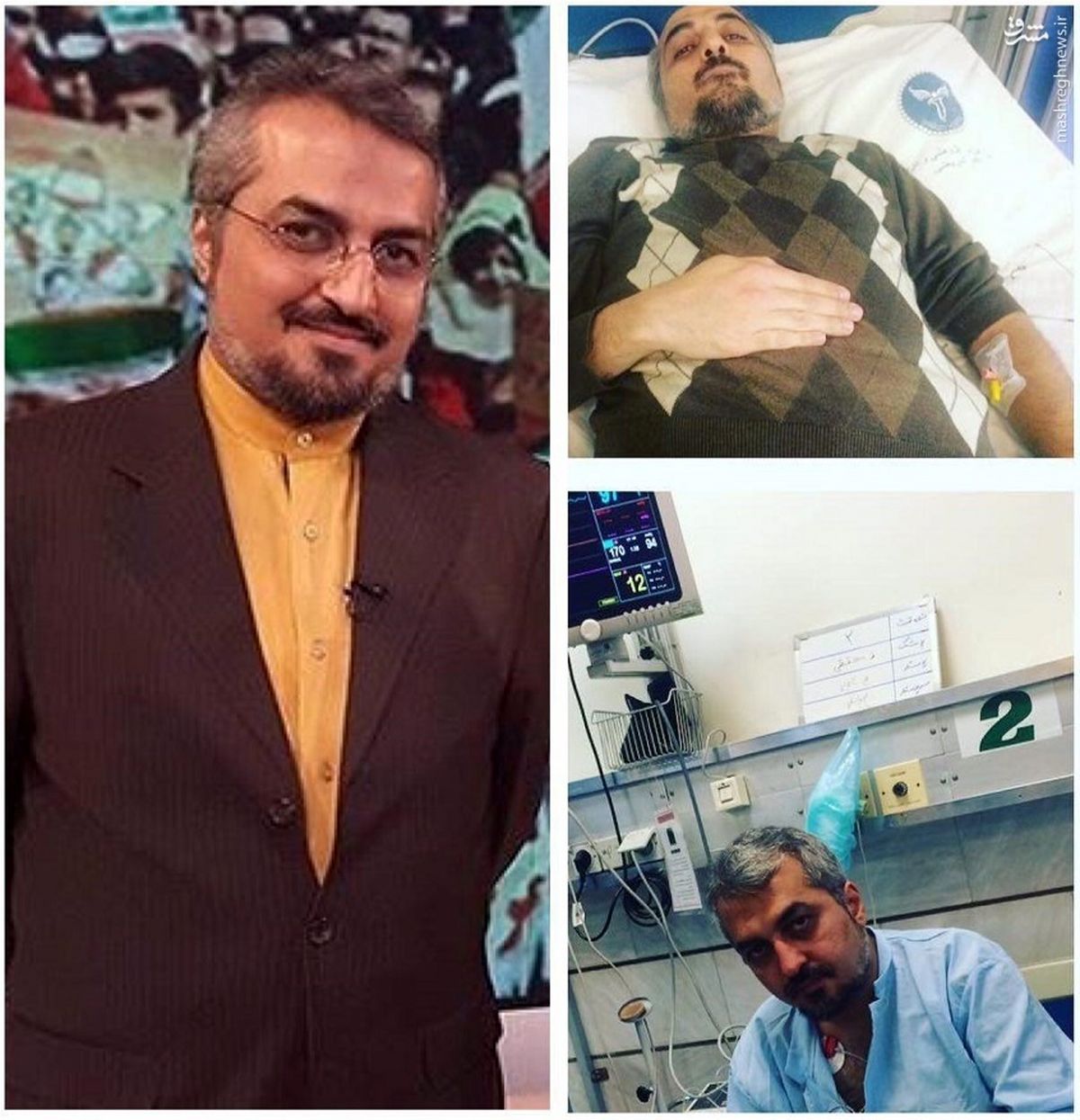 گوینده شبکه خبر بستری شد/عکس