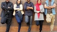 استایل خاص پژمان جمشیدی در کنار دوستانش+عکس