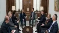 دیدار رئیس جمهور سوریه با فرستاده ویژه پوتین