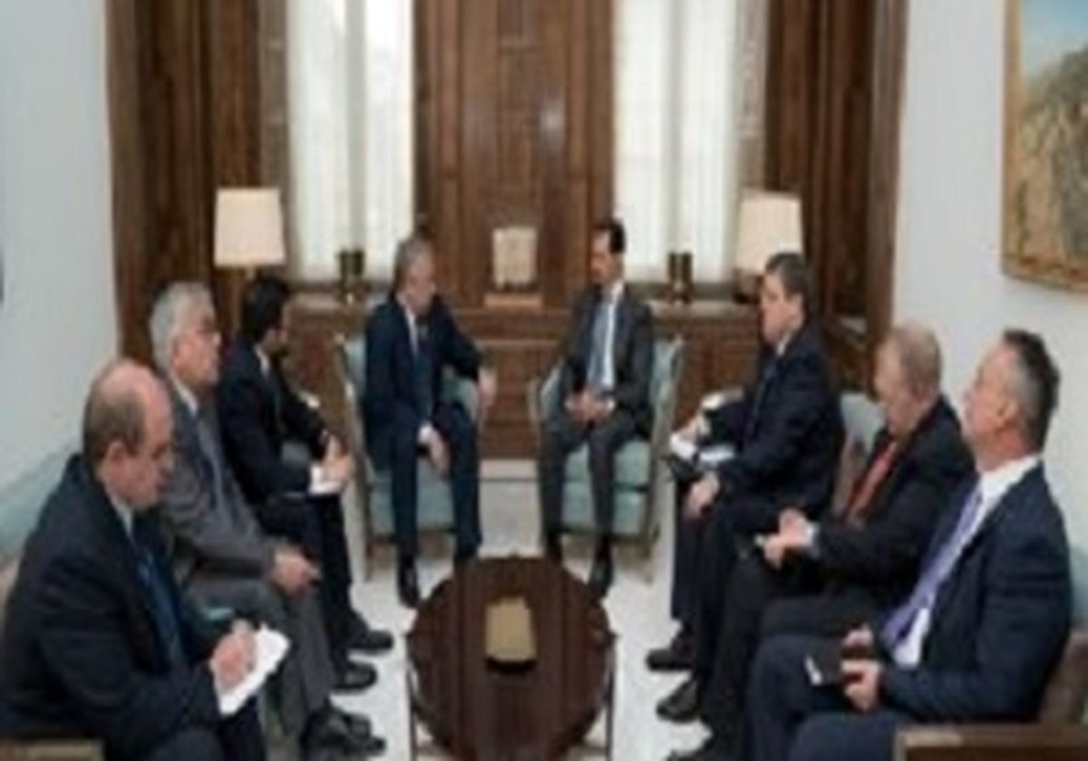 دیدار رئیس جمهور سوریه با فرستاده ویژه پوتین