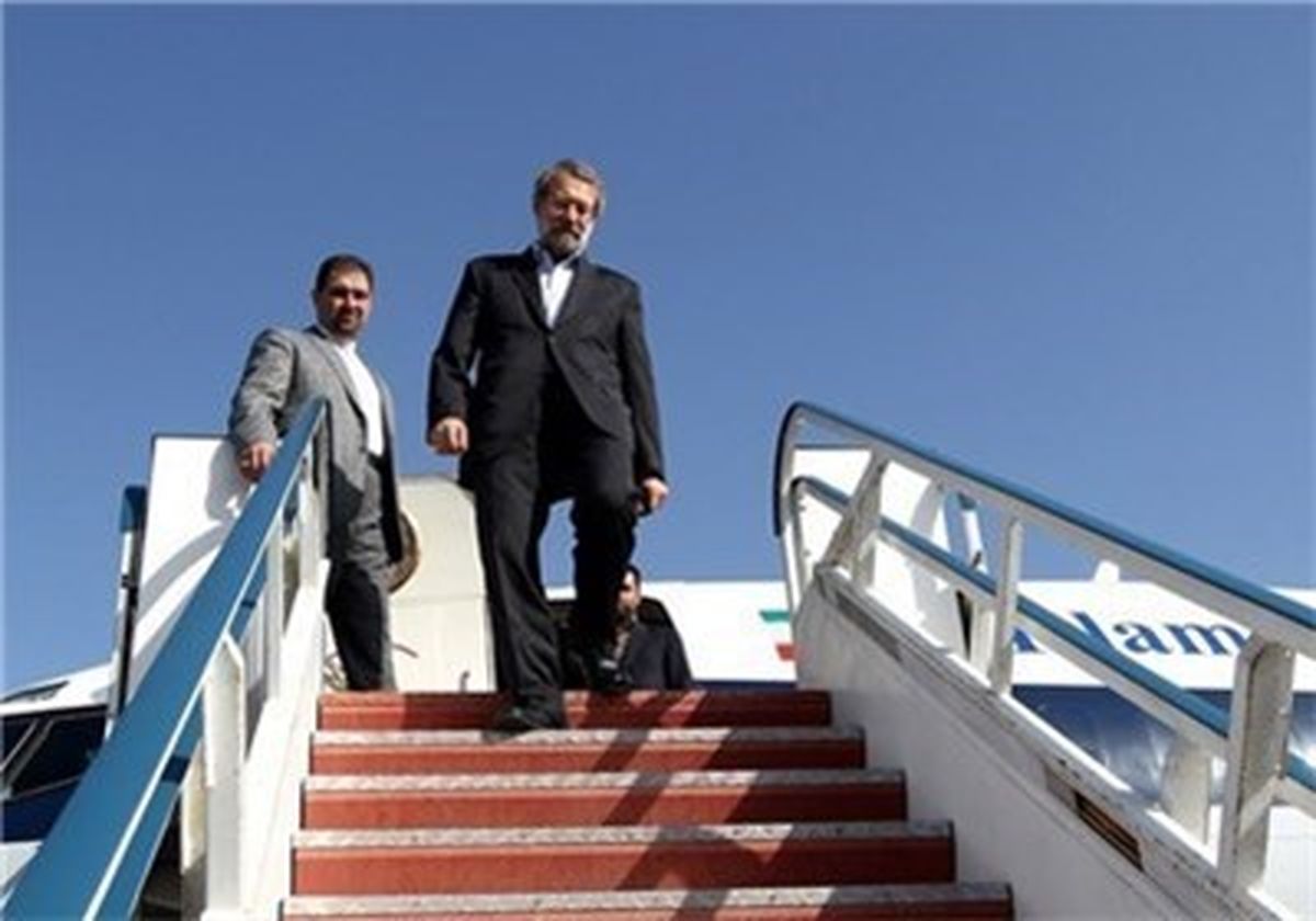 لاریجانی وارد ژنو شد