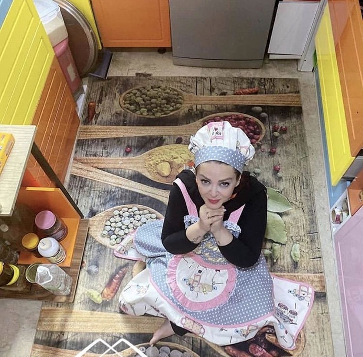آشپزخانه زیبای بهاره رهنما + عکس